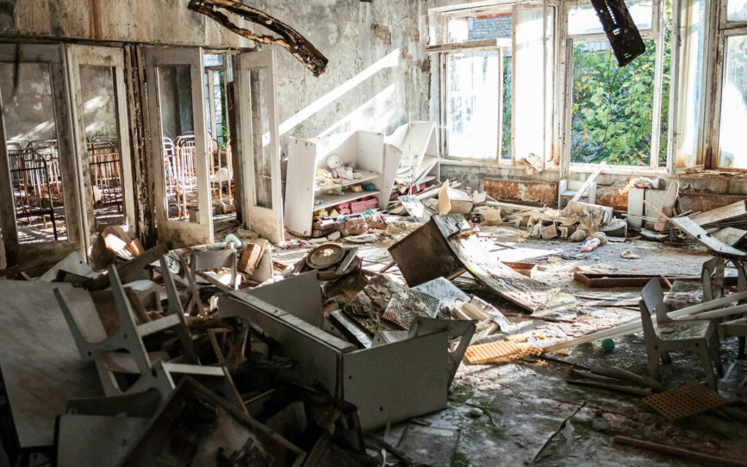A Wrecked Home Interior